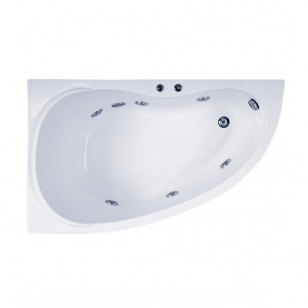 Ванна акриловая с гидромассажем Bas Алегра 159х90 L фото