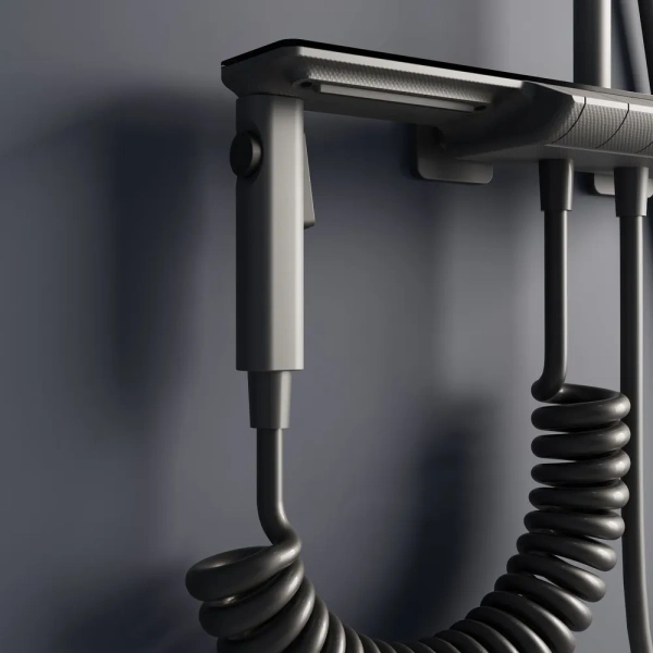 Душевая система с дисплеем RGW Shower Panels SP-35 51140135-11 серая фото