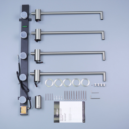 Электрический полотенцесушитель Abber Charme AH4004BST сталь брашированная фото