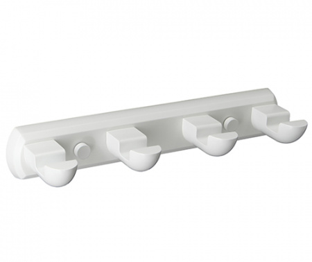 Планка с четырьмя крючками WasserKRAFT Kammel K-8374WHITE фото