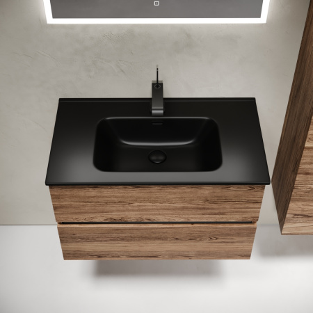 Тумба под раковину Sancos Urban UR80ECH дуб чарльстон фото