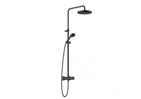 Душевая система (стойка) Kludi Logo 6808239-00 черная матовая фото