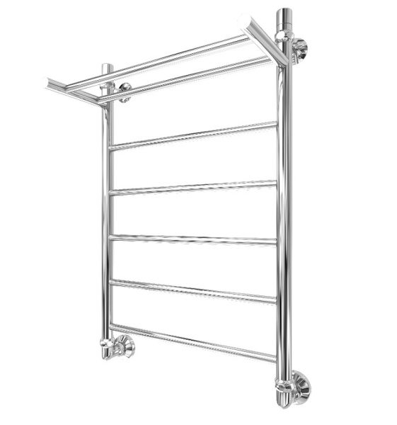 Полотенцесушитель водяной Двин Fj 80/50 1"-1/2" Универсальный  К1, Полированный (4627152136508) фото