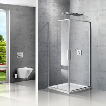 Душевой уголок Vincea Slim VSS-2SL900CL 90x90 фото