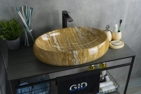 Накладная раковина GID MNC164 59х40 фото