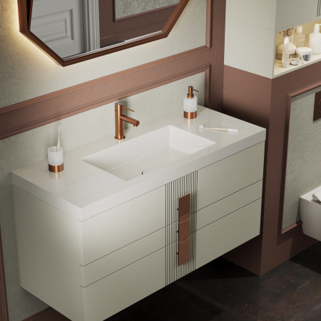 Смеситель для раковины Timo Saona 2361/19F Розовое золото фото