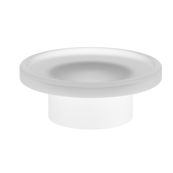 Мыльница настольная Timo Saona 13221/16 Белый матовый фото