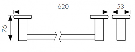 Полотенцедержатель Kaiser Vera Br KH-4707 фото
