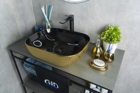 Накладная раковина GID Luxe Line D1302H024 50,5х40,5 фото