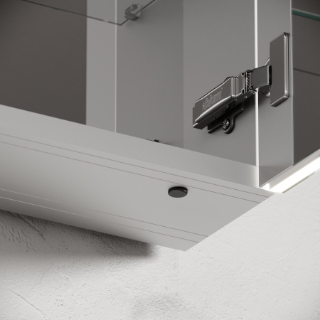 Зеркало-шкаф с подсветкой Sancos Evoke SC80100 100x70 фото