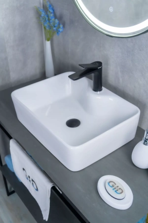 Накладная раковина GID N9091 49х38 фото