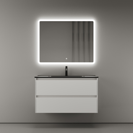 Тумба под раковину Sancos Cento CN90W белый глянец фото