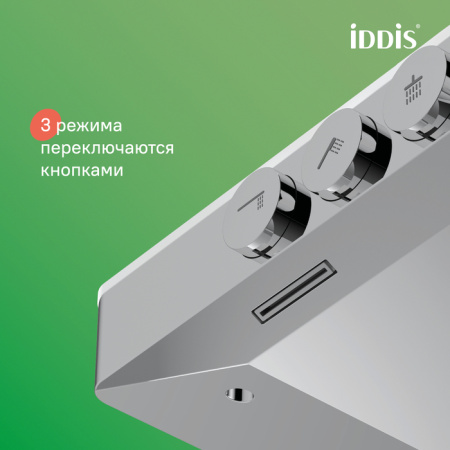 Душевая система Iddis Shelfy SHESB3Bi06 хром фото