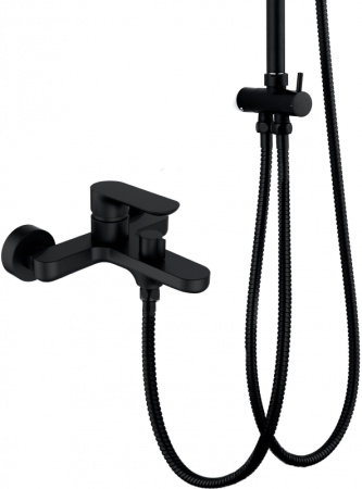 Душевая система Agger A0293544 Черная фото