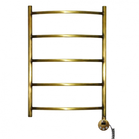 Полотенцесушитель электрический Domoterm Калипсо П5 (500х700) (бронза) правый фото