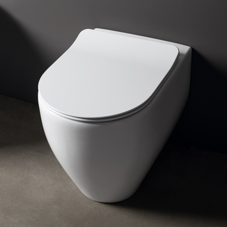 Унитаз приставной безободковый Kerasan Flo 311901 фото