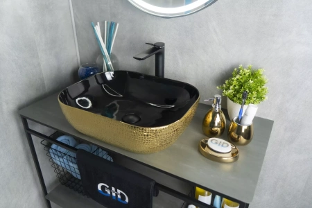 Накладная раковина GID Luxe Line D1302H024 50,5х40,5 фото