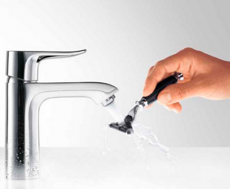Смеситель для раковины Hansgrohe Metris 31080000 фото