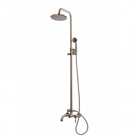 Душевая система (стойка) Milacio Vitoria MC.101.1SL серебро фото