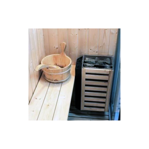 Душевая кабина с сауной Cerutti SPA Albano Nero Black CT8348 180x110 фото