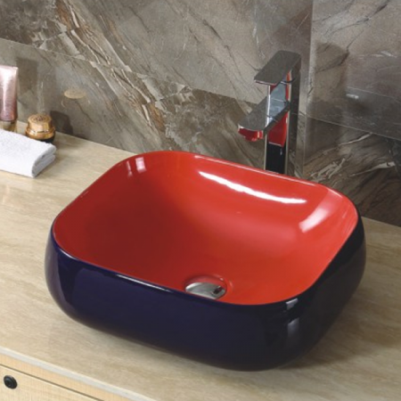 Накладная раковина CeramaLux NC 355 45х40 фото