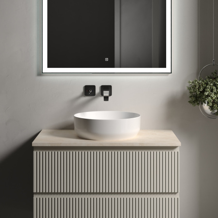 Столешница без отверстия под смеситель Sancos TT80A2 80 см, kreman фото