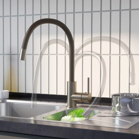 Смеситель для кухни Iddis Kitchen 360 K36BNJ0i05 сатин фото