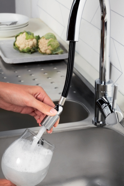 Смеситель для кухни Jacob Delafon Edouard E23308-CP с выдвижным изливом фото