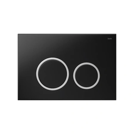 Клавиша смыва Iddis Unifix UNI03BCi77 черная/хром фото