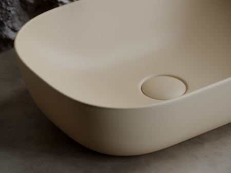 Накладная раковина Ceramica Nova Element CN6009MC 45x32 капучино матовый фото