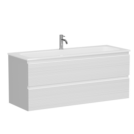 Тумба под раковину Sancos Folk FL120W белая фото