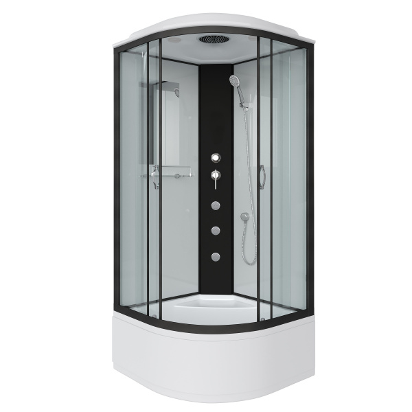 Душевая кабина с гидромассажем Niagara Classic NG-6707-14G 80х80 фото