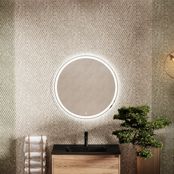 Зеркало с подсветкой Sancos Bella BE1200 120x120 фото