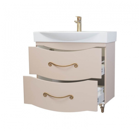 Тумба под раковину Bellezza Сесилия 85 капучино фото