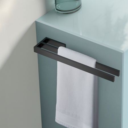 Полотенцедержатель двойной Timo Petruma 15252/03 Черный фото