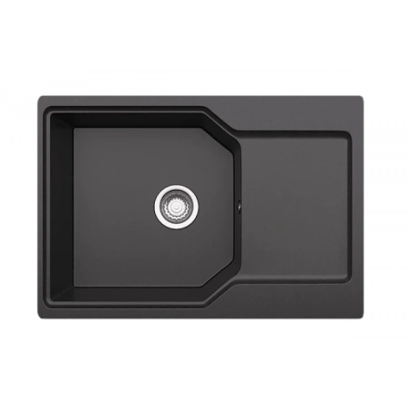 Мойка кухонная Kaiser Black&Silver KMM-5178 BS 78x51 фото