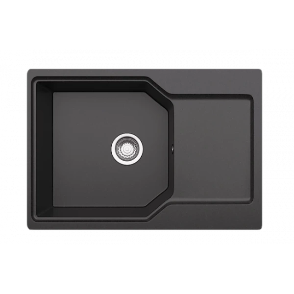 Мойка кухонная Kaiser Black&Silver KMM-5178 BS 78x51 фото