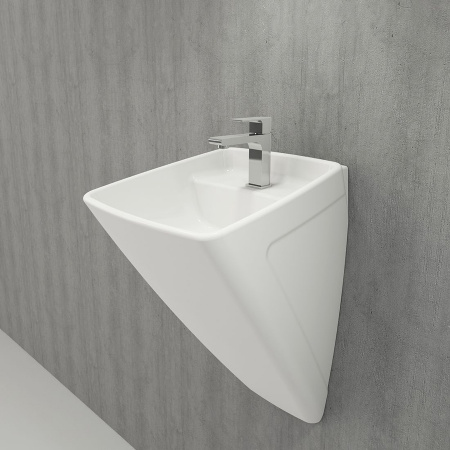 Раковина-моноблок подвесная Bocchi Firenze 1082-001-0126 белая фото