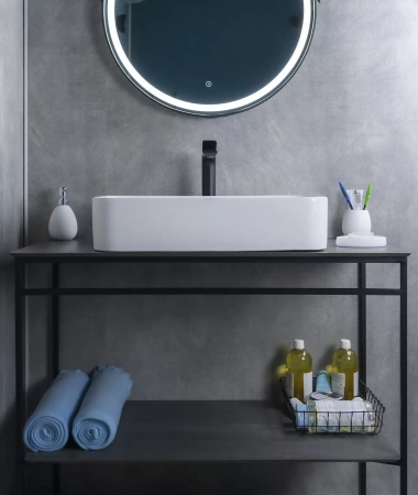 Накладная раковина GID N9596 61x35 фото