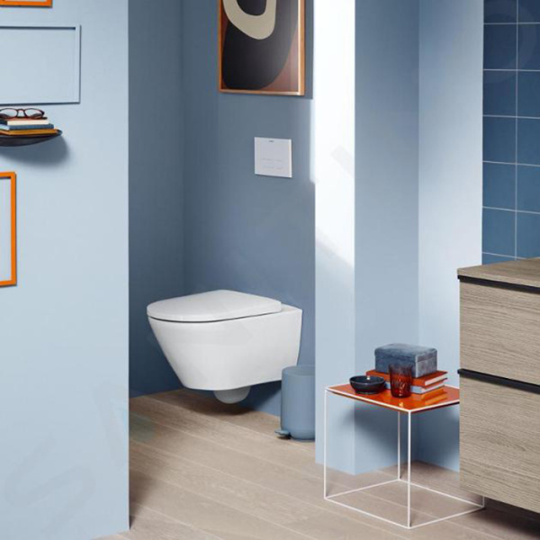 Подвесной унитаз безободковый Duravit D-Neo 45770900A1 (2577090000+0021690000) фото