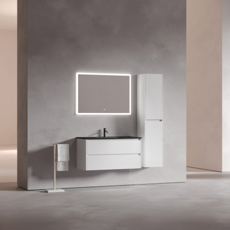 Тумба под раковину Sancos Libra LB100W белая фото