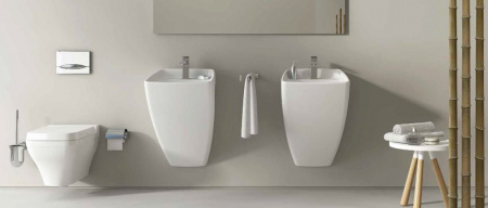 Раковина-моноблок подвесная Bocchi Firenze 1082-001-0126 белая фото