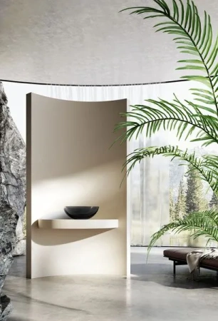 Накладная раковина Abber Kristall AT2806Onyx 43x43 черная фото