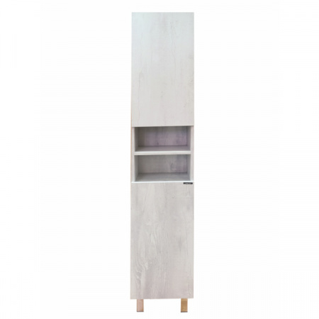Шкаф-пенал Comforty Верона-35-Н дуб белый фото