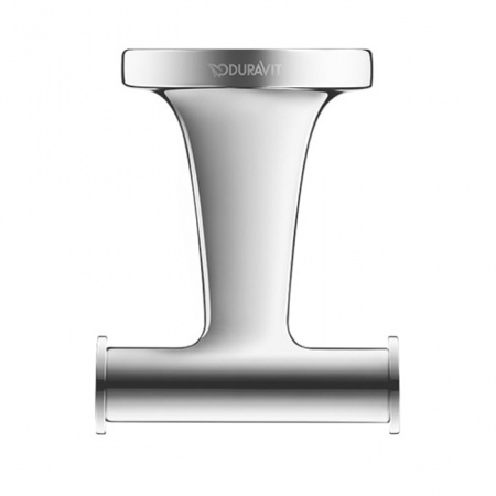 Двойной крючок для ванной Duravit Starck T 0099301000 фото