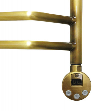 Полотенцесушитель электрический Domoterm Лаура П12 (500х985) (бронза) правый фото