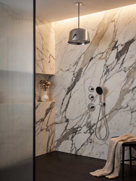 Душевая система скрытого монтажа с термостатом AltroBagno Рикко (Ricco) ALTROBAGNORicco040423Cr хром фото