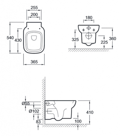 Унитаз подвесной Jacob Delafon Replay E4833-00 фото