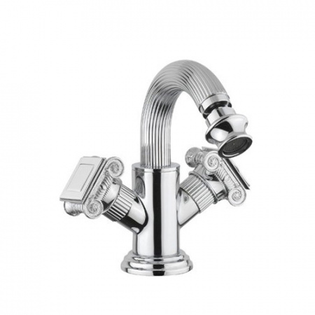 Смеситель для биде двухвентильный Cezares Olimp OLIMP-BS2-01-O хром фото