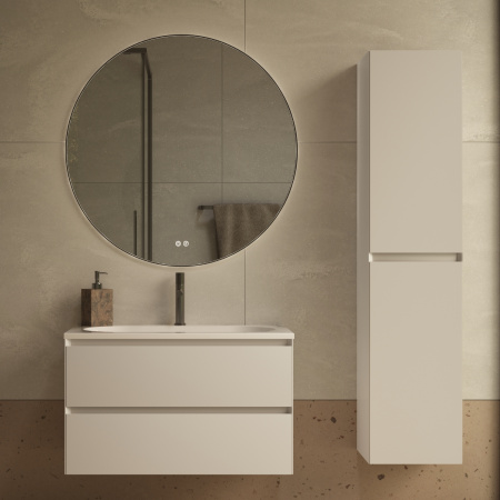 Тумба под раковину Vincea Luka Soft-Touch VMC-2L800MW белая матовая фото